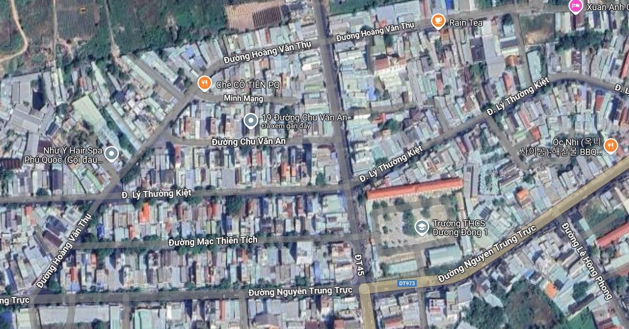 Cần Bán Nhà Đất Mặt Tiền Chu Văn An – Trung Tâm Dương Đông PQ