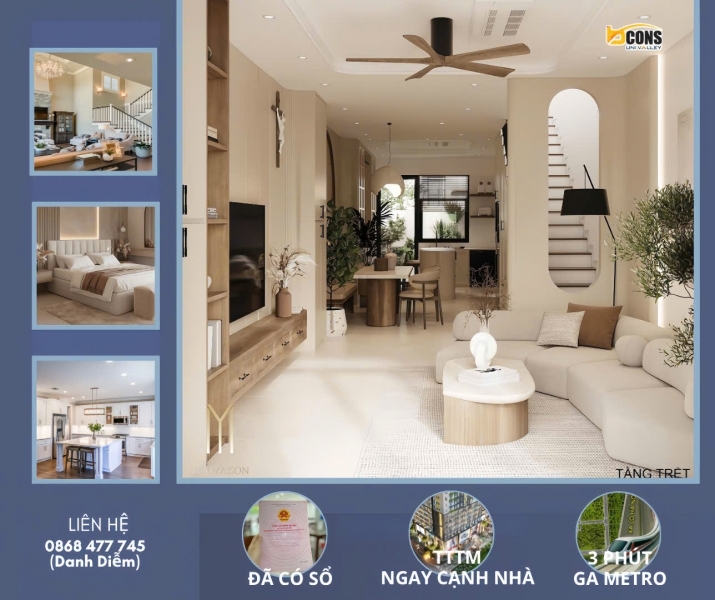 Cần bán NHÀ PHỐ UNI VALLEY – ĐẸP HIỆN ĐẠI 4 TẦNG SHR MẶT TIỀN 13M - VỊ TRÍ ĐẮC ĐỊA