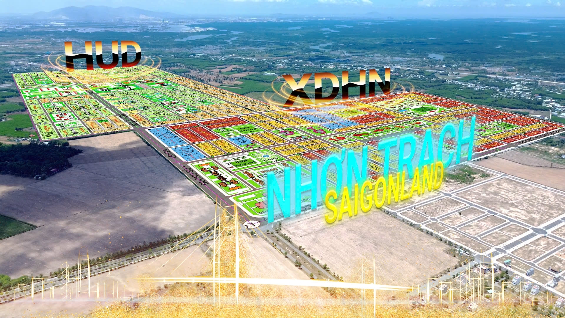 CẦN BÁN NHANH VÀI NỀN NHÀ VƯỜN THUỘC DỰ ÁN HUD NHƠN TRẠCH GIÁ THOÁT ĐỈNH