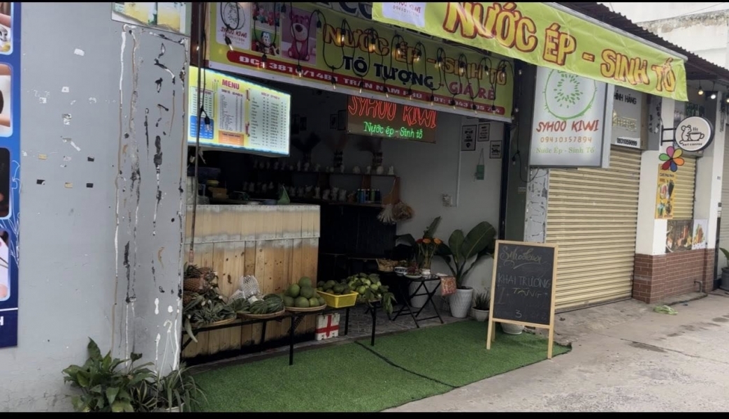 CẦN SANG NHƯỢNG LẠI TIỆM NƯỚC - SINH TỐ TẠI NINH KIỀU CẦN THƠ