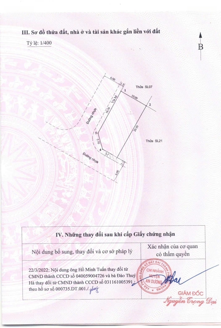CC gửi bán lô góc 192m2 ngang 10m tại Nam Sơn An Dương Hải Phòng