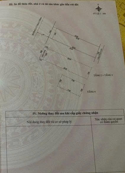 Chào bán căn nhà 4 tầng đường  Lý Thái Tông  p Thanh Khê Tây  tp  Đà Nẵng.Diện tích  đất : 100m2