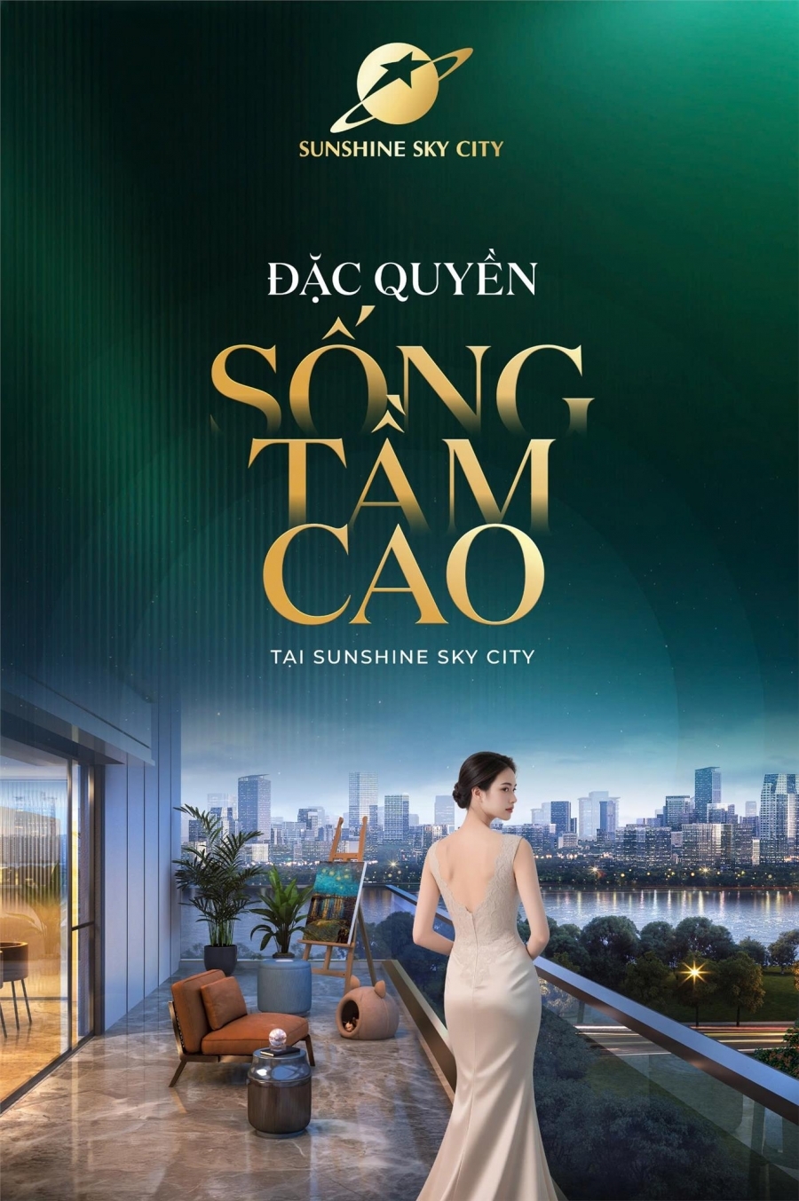 Chiết khấu 1% khi booking sớm V8 tại Sunshine Sky City với giá từ 98 triệu/m2 chưa VAT KPBT