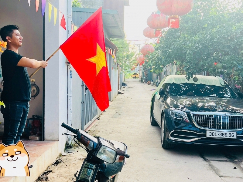 Chính chủ bán đất 73m2 mặt tiền 5m tặng nhà cấp 4 mái tôn lạnh đẹp - Cạnh' khu đấu giá