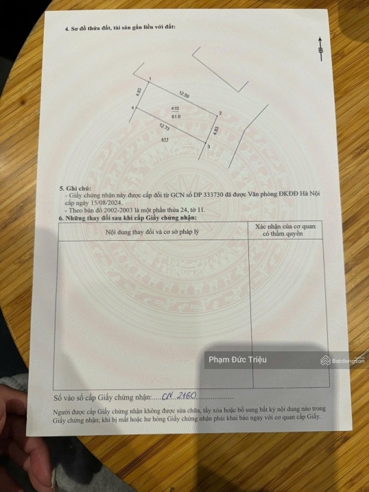 Chính chủ bán Lô góc Hoa hậu 61m2 hơn 2 tỷ đẹp nhất Khu 200 lô Lk Cổ Đông - Sơn Tây