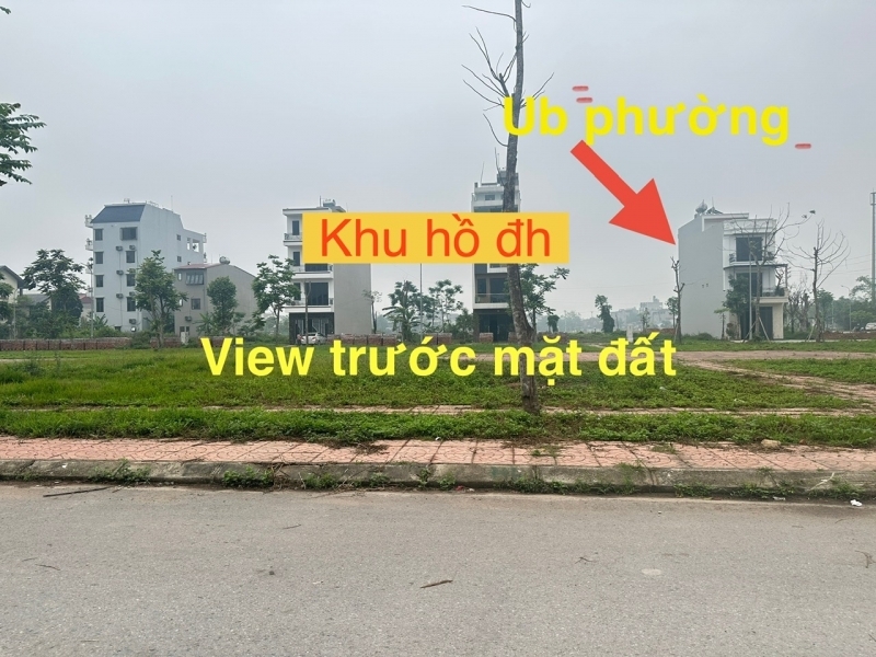 Chính chủ cần bán  đất khuôn viên khu hồ điều hoà - TP Bắc Giang tỉnh Bắc Giang