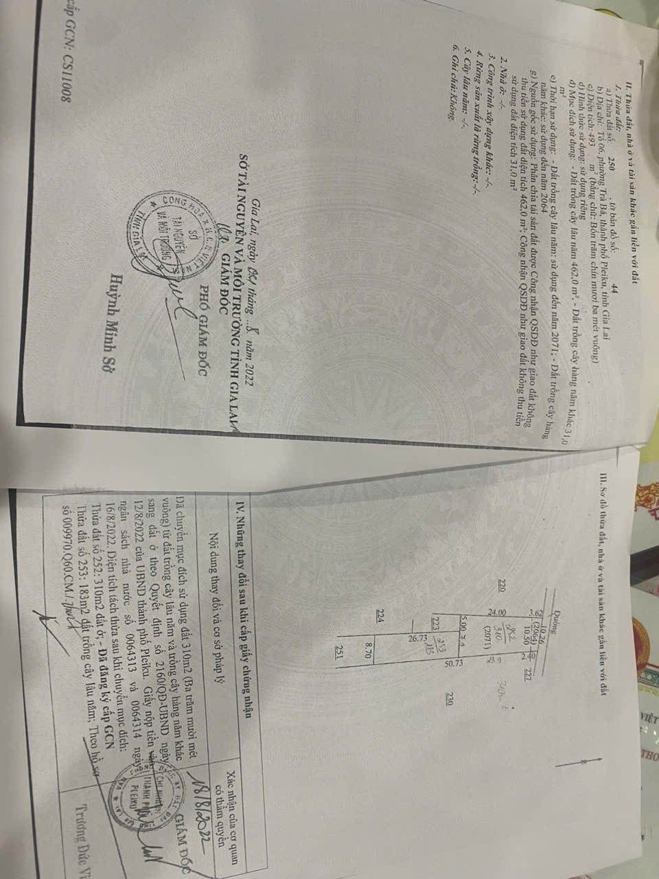 CHÍNH CHỦ Cần Bán ĐẤT TẶNG NHÀ - Mặt Tiền Tổ 6 Phường Trà Bá TP Pleiku - Gia Lai