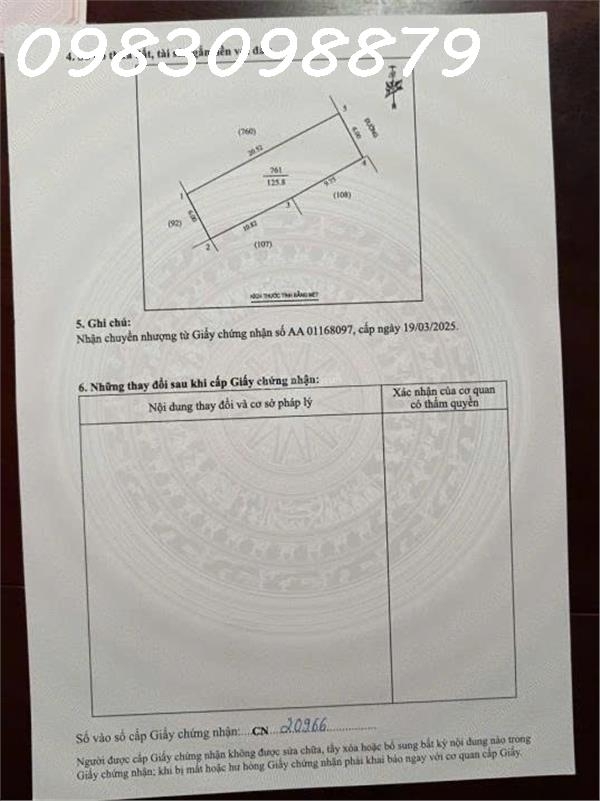 Chính chủ cần tiền Bán gấp lô đất ngay UBND phường Nghi Đức cũ Vinh Nghệ An DT 1258m2