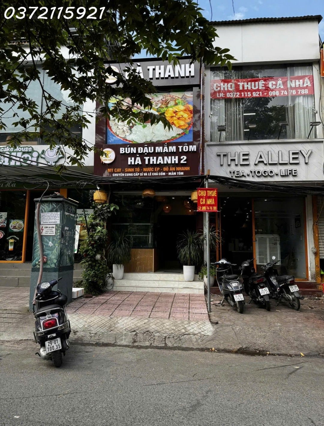 Chính chủ cho thuê cả nhà mặt phố số 354 Thái Hà ( nhà treo biển The Alley)
