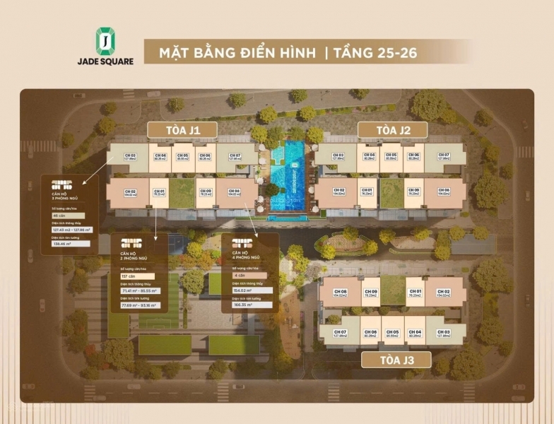 Chính chủ pass căn 2PN tòa J3 tầng cao view đẹp chỉ với hơn 1 tỷ