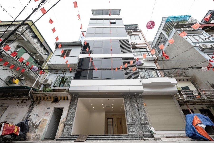 Cho thuê 3 tầng nhà mới xây mặt ngõ 3 Minh Khai gần ngã tư Bạch Mai Chợ Mơ MT 6m