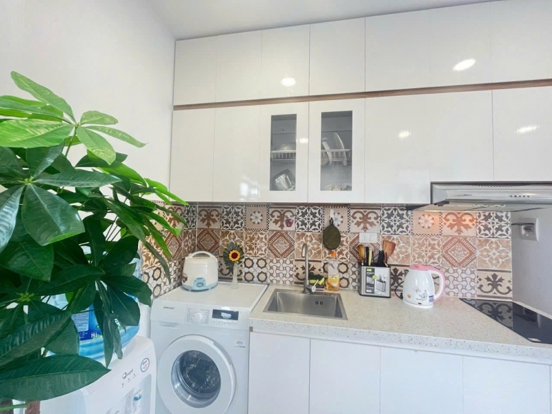 Cho thuê căn hộ 1 ngủ 1 khách full nội thấttiện nghi tại Đội Cấn Ba Đình vào ở ngay