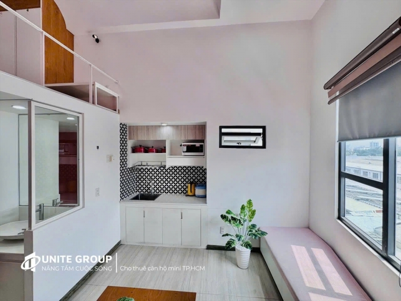 CHO THUÊ CĂN HỘ GÁC CAO 2M5 TẠI BÌNH THUẬN QUẬN  7 – NUÔI PET – FULL DỊCH VỤ CAO CẤP