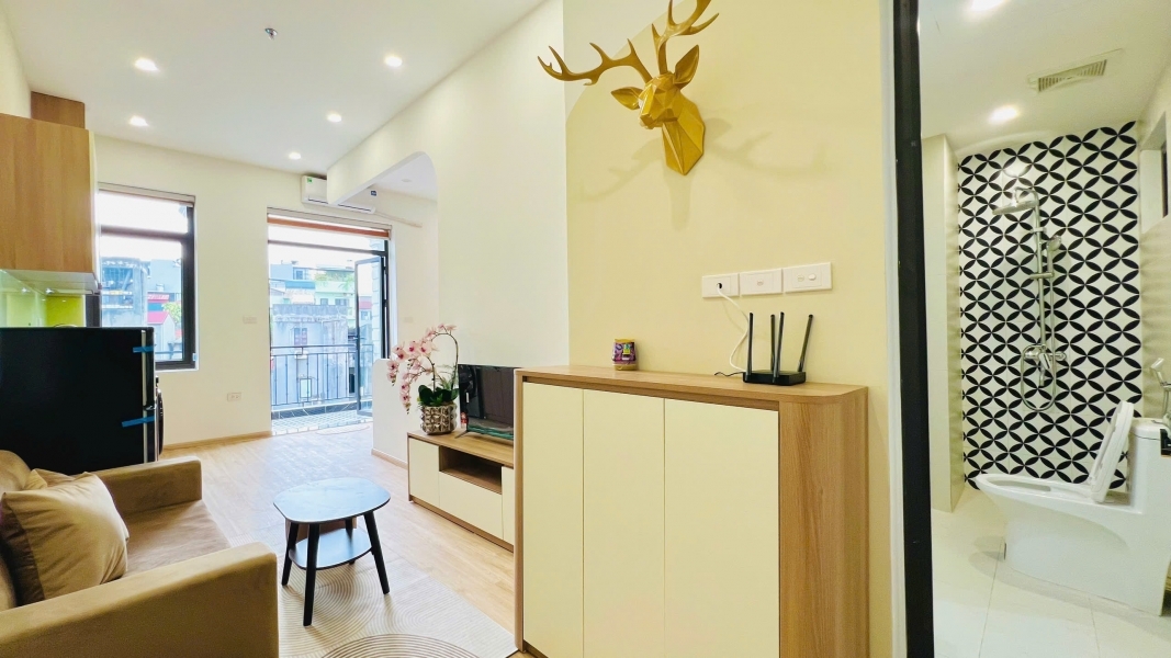 Cho Thuê Ccmn 1pk 1pn đẹp 100% thoáng sáng 281 Trương Định Hoàng Mai