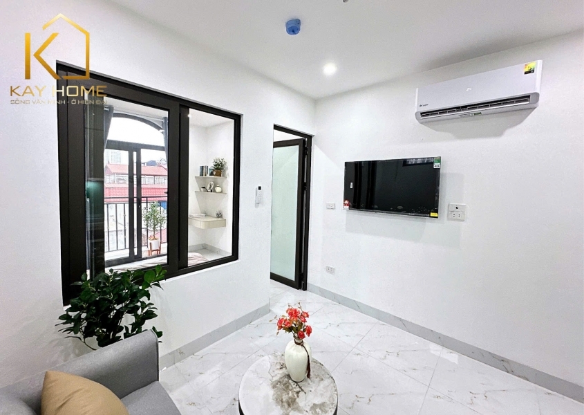 Cho thuê Ccmn 1pk 1pn Full đồ đẹp ngõ 45 Cự Lộc Thanh Xuân