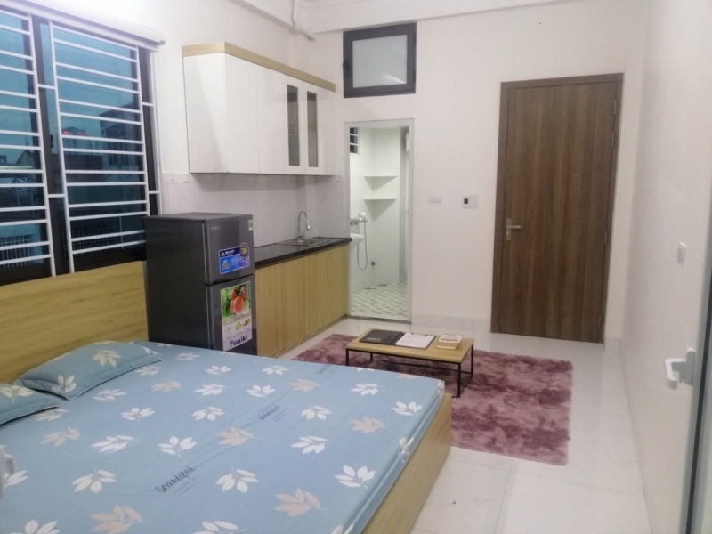 Cho thuê CCMN Full đồ thoáng đẹp ngõ 92 Nguyễn Khánh Toàn Cầu Giấy