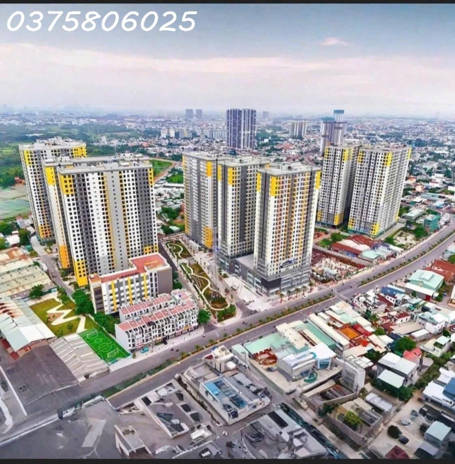 Cho thuê chung cư Bcons City tháp Sapphire 2pn2wc DT 51m2 giá 65tr/tháng
