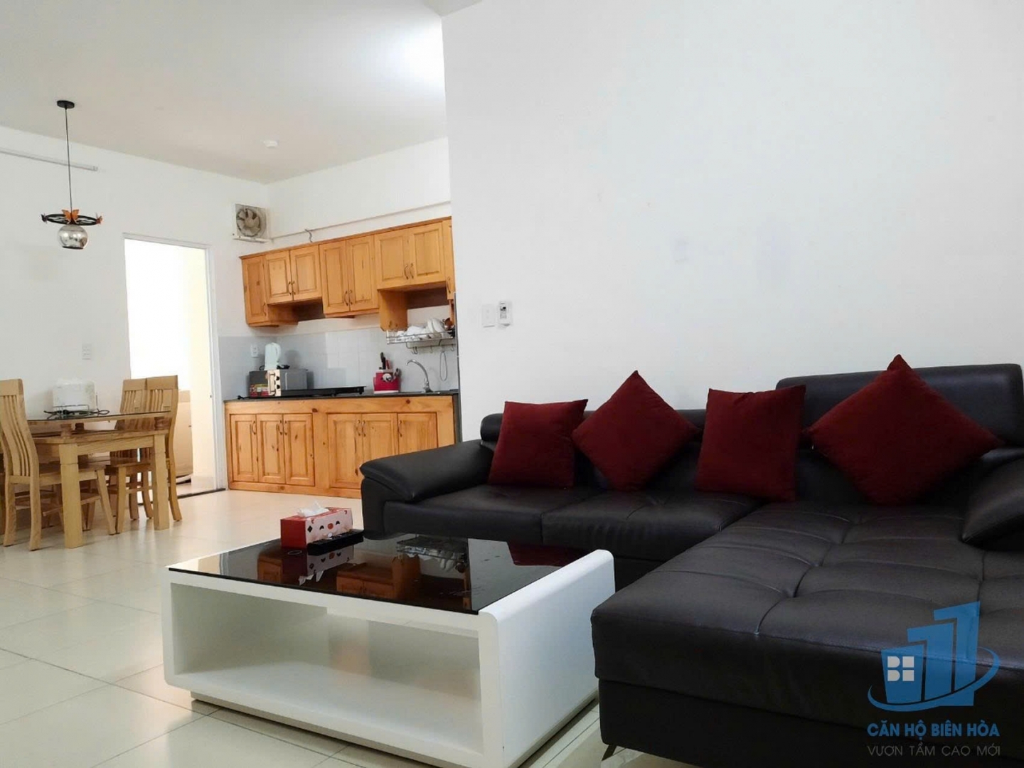 Cho thuê chung cư Sơn An đẹp 70m2 2pn gần BV Đồng Nai giá 7tr