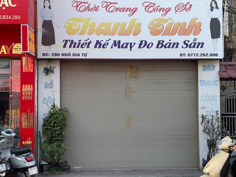 CHO THUÊ CỬA HÀNG MẶT TIỀN ĐẸP – NGÔ GIA TỰ HẢI PHÒNG