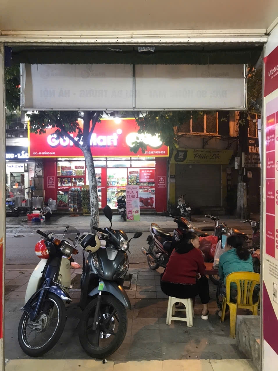 Cho thuê cửa hàng nhỏ Mặt phố Hồng Mai phường Bạch Mai