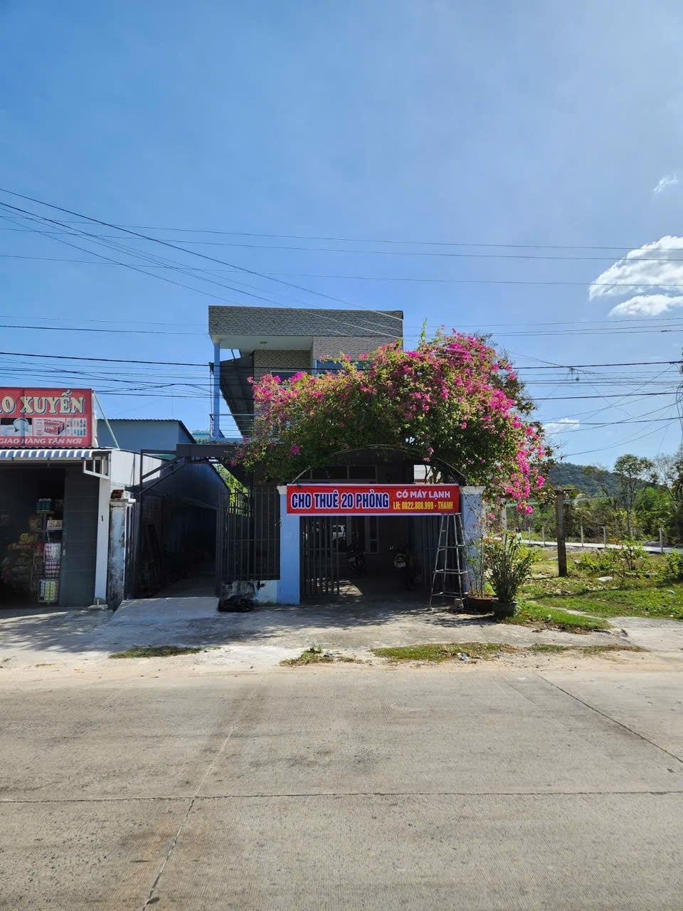 Cho thuê dãy trọ 20 phòng ngay ngã 3 Hương Toàn Bến Tràm Cửa Dương sẵn máy lạnh