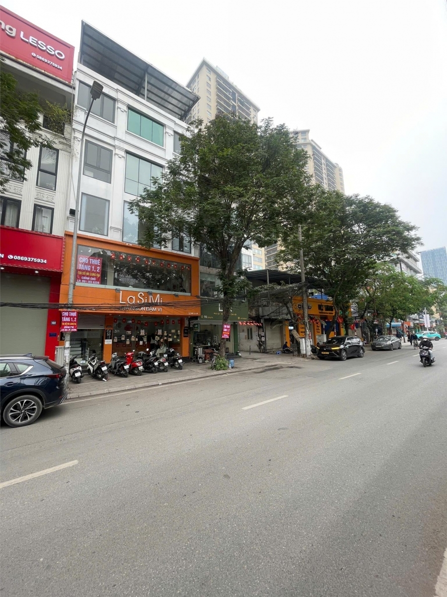Cho thuê mặt phố chính tại tầng 1 và 2 ở nhà số 98 Láng Hạ - Hà Nội. Chính chủ.