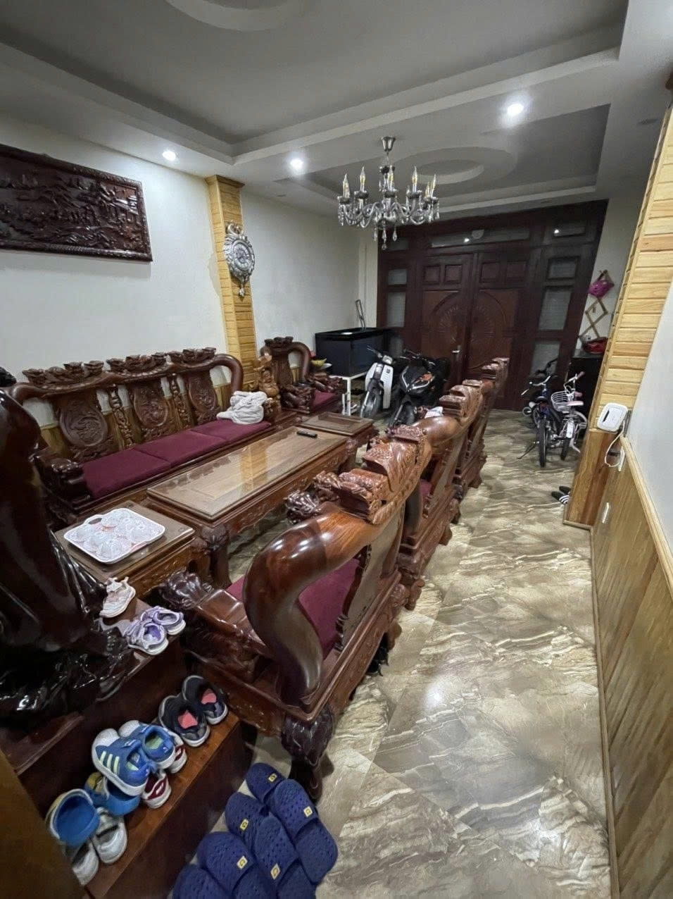 Cho thuê nhà 7 phòng khu quy hoạch Bà Triệu Đà Lạt giá 22 triệu