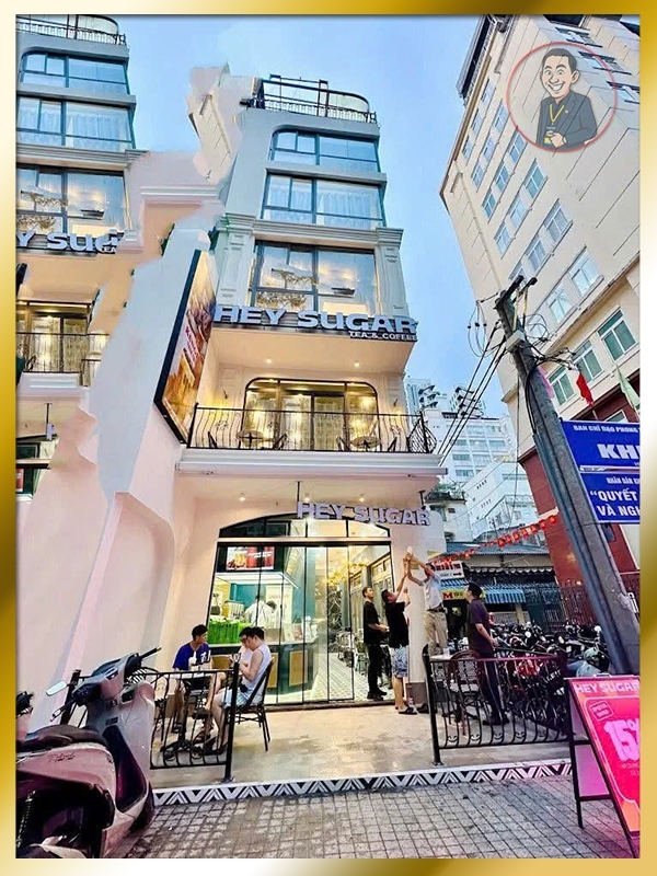 Cho thuê nhà GÓC 2 MẶT TIỀN Trần Cao Vân Quận 3 - NGAY HỒ CON RÙA