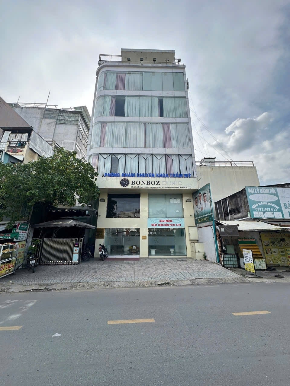 Cho thuê nhà mặt tiền đường Đồng Nai Quận 10 TP.HCM