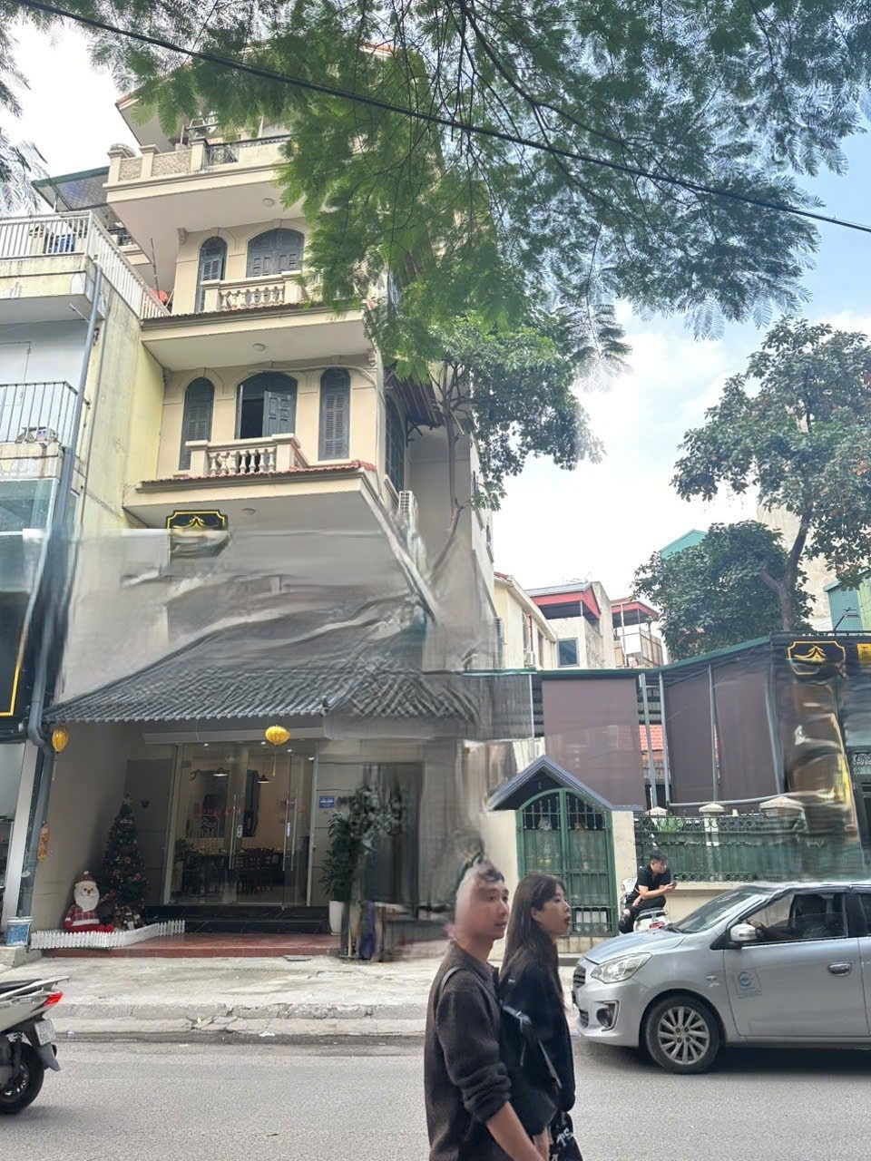 Cho thuê nhà ngõ ô tô Dịch Vọng Hậu 190m² × 5 tầng 4PN 5VS 120tr