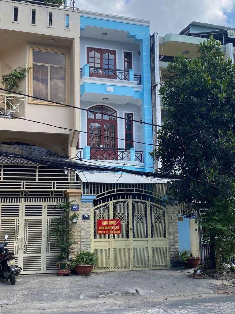 Cho Thuê Nhà Nguyên Căn Kd Mặt Tiền 1 Trệt 2 Lầu 180m2 3pn Mặt Tiền Đường Số 3 P.Linh Chiểu Tp.Thủ