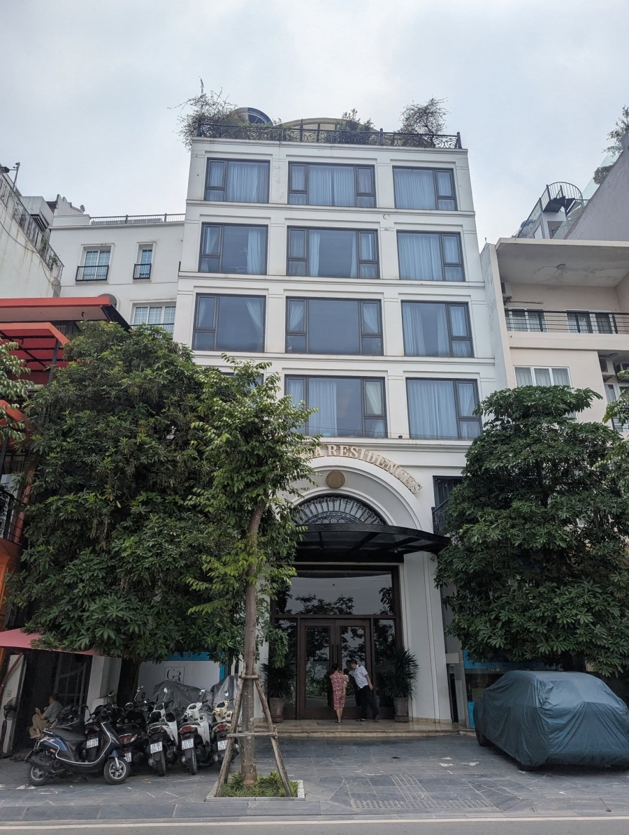 Cho thuê nhà Nguyễn Hoàng 120m2 9 tầng đầy đủ PCCC thang máy làm văn phòng