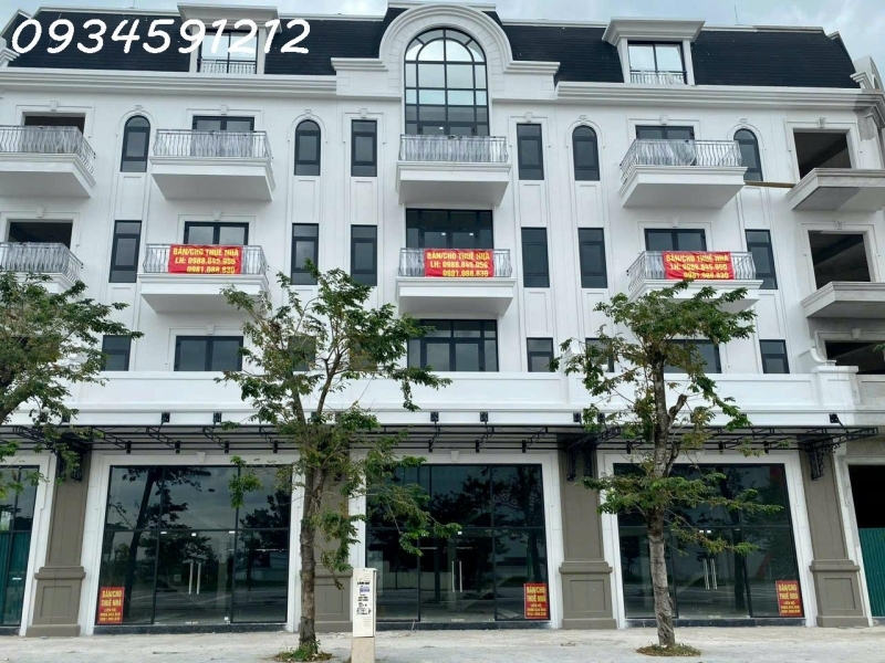 CHO THUÊ NHÀ PHỐ 5 TẦNG – PHỐ ĐI BỘ BIG C BẮC GIANG – DIỆN TÍCH SÀN 600 đến 1.000M²/CĂN