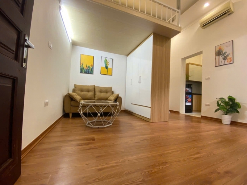 Cho thuê studio có gác xép 45m2 6 Triệu