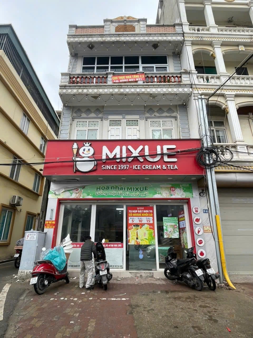 CHO THUÊ  TẦNG 2 và 3 TẠI  84 ĐÀM QUANG TRUNG LONG BIÊN HÀ NỘI