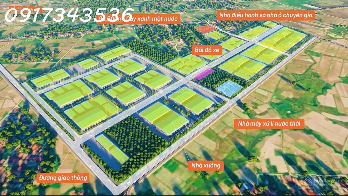 Cụm Công Nghiệp FECON Hiệp Hòa (Hiệp Hòa BG) vị trí đắc địa tối ưu chi phí sản xuất