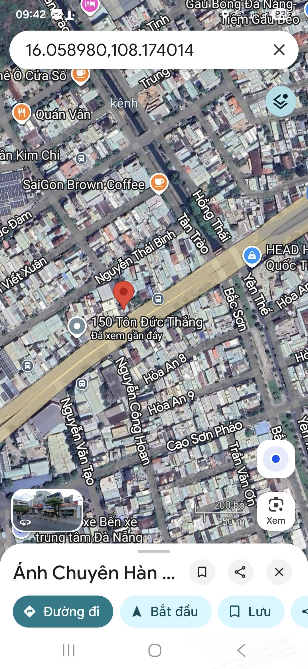 Đất đường Tôn Đức Thắng - GẦN cổng bến xe trung tâm TP