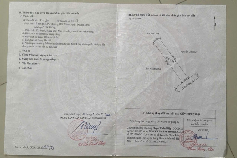 Đất mặt đường Chợ Hải Thành 2 giá 23x tr/m² – Tuyến 2 Phạm Văn Đồng – Quỹ đất lớn  ZALO 0567 222 555