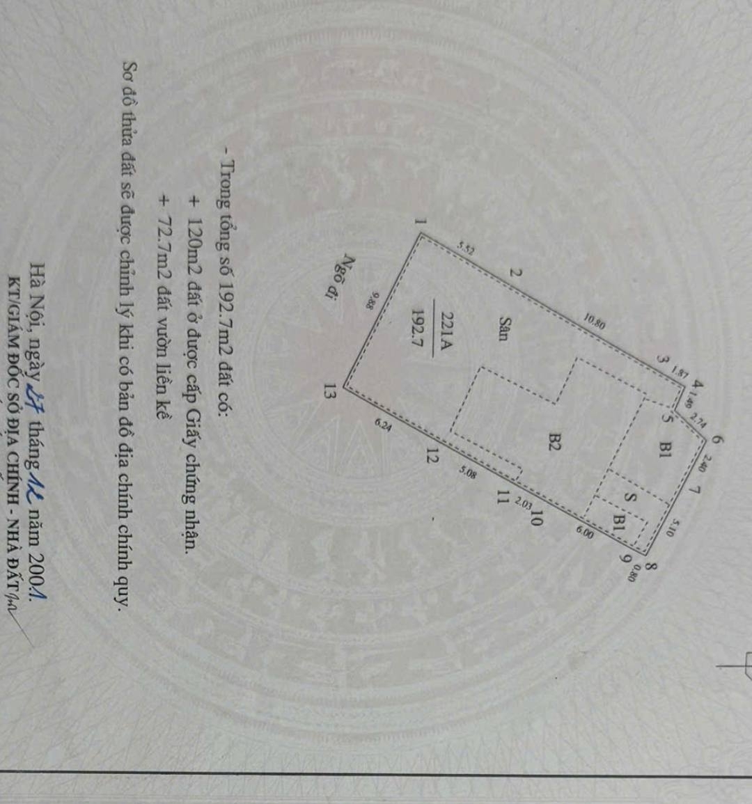 Đất nền 200m2 tại nhàn nhã giá siêu hời chỉ cách 24 tỷ