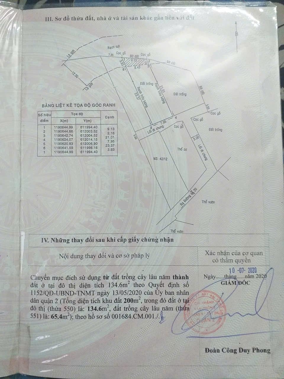 Đất Phường Cát Lái (Q2 Cũ) 200m2 Giá 5999 tỷ SH GPXD 5 Tầng