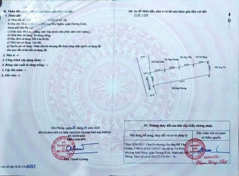 ĐẤT THỔ CƯ NGÕ 82 HÒA NGHĨA – GẦN VINHOMES – GIÁ HIẾM KHU DƯƠNG KINH ZALO 0567 222 555