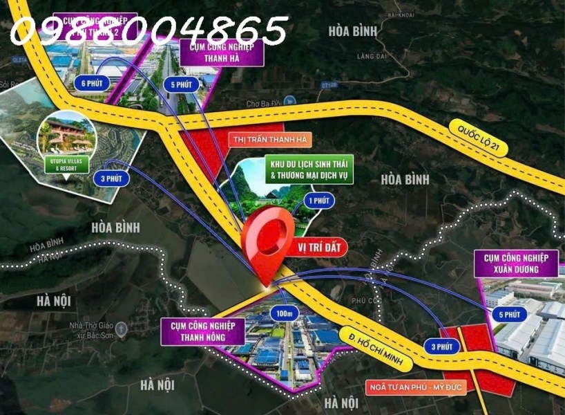 Giá chỉ hơn 400 triệu/lô 82m2 tại Lạc Thủy - Hoà Bình sổ đỏ trao tay!