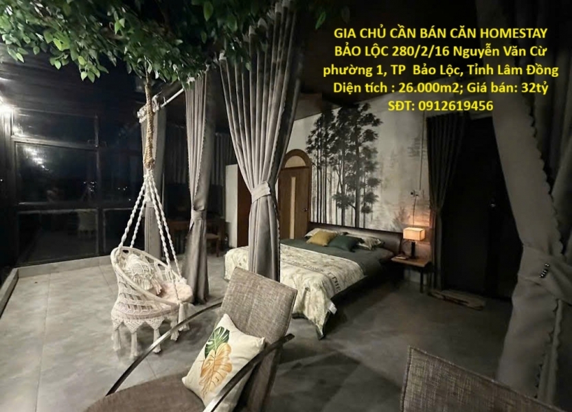 GIA CHỦ CẦN BÁN CĂN HOMESTAY BẢO LỘC - PHƯỜNG 1 Cách Đường Nguyễn Văn Cừ 200m