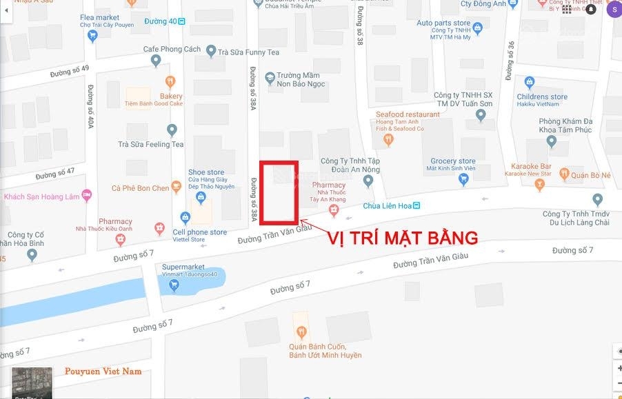 Giá Tốt: Mặt Bằng Kd Góc 2 Mặt Tiền Dt: 350m2 Ngay Kcn Pouyuen -Số 484 Trần Văn Giàu Bình Tân