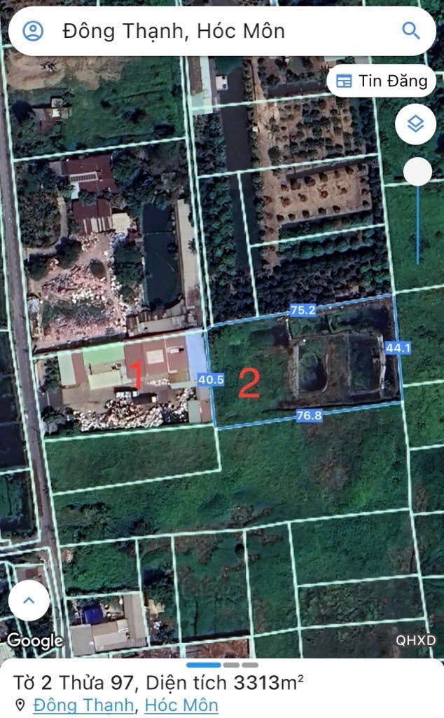 GIẢM 4T NHÀ XƯỞNG (5.870M²) 6 TRIỆU/M2 MẶT TIỀN NHỰA XE CÔNG HUỲNH THI NA HM