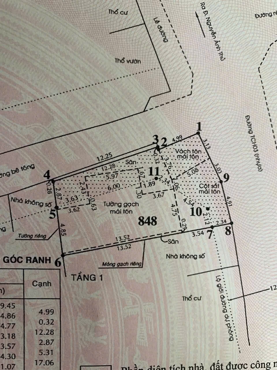 GIẢM SÂU 3 TỶ – GÓC 2 MẶT TIỀN CHỢ TCH 03–07 – VỊ TRÍ KIM CƯƠNG Q12