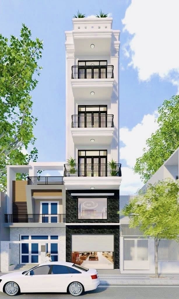 GIÁP BÀU CÁT TÂN BÌNH  MẶT TIỀN 16M CÓ LỀ  NHÀ MỚI 6 TẦNG THANG MÁY 72M² CHỈ 15.X TỶ