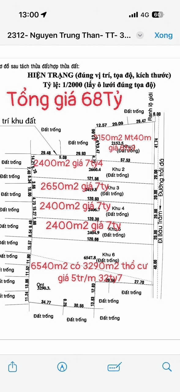 HÀNG MỚI NÓNG HỔI - SIÊU PHẨM ĐẤT LỐC 06 LÔ BÌNH MỸ (TRUNG AN CŨ) CỦ CHI