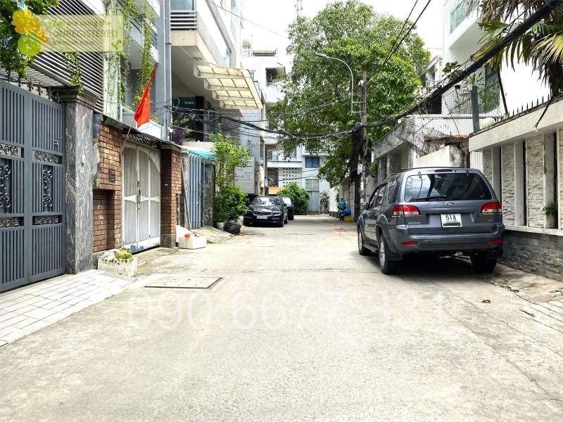 ‼️ Khu vip Nguyễn Cửu Vân - Hẻm xe tải tránh - Thẳng 1 trục ra mặt tiền - chỉ hơn 12 tỷ