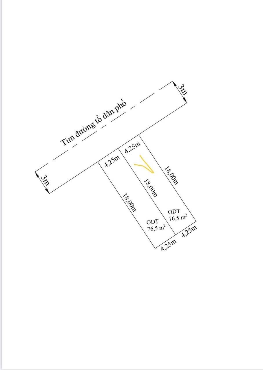 Lô 76.5m² nhánh 3 Bùi Phổ – đường 6m giá chỉ 1.8x tỷ – hàng hiếm Tân Thành  ZALO 0567 222 555